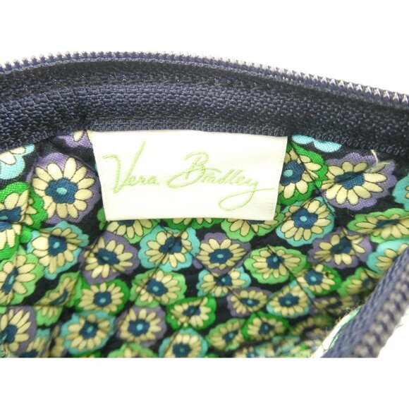Vera Bradley Blue Rhapsody Zip Coin Purse - Picture 9 of 14